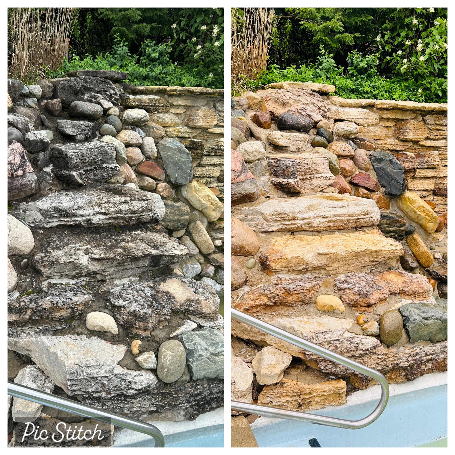 Concrete cleaning
