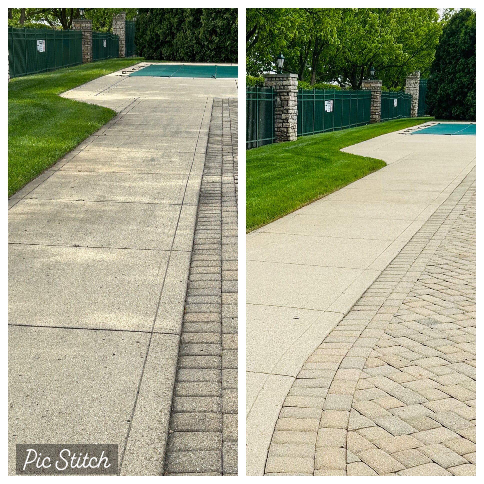 Paver cleaning