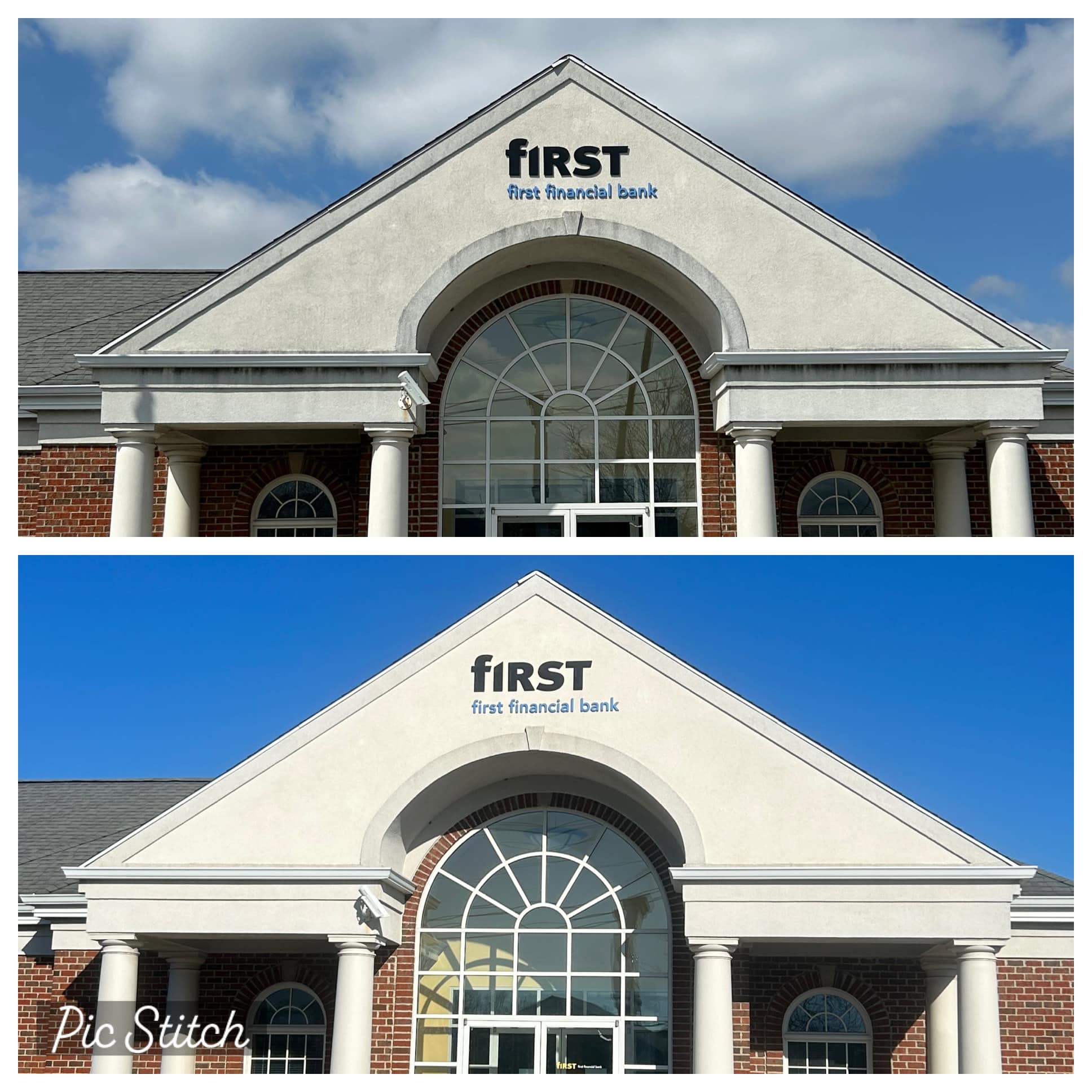 Pressure washing